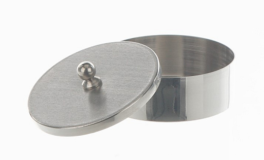 Чаша выпарительная, никель, 45 мл, 55×19 мм, с крышкой, Bochem