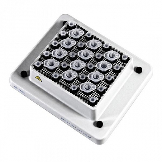 Блок для пробирок SC-18/02, 20×0,2 мл + 12×1,5 мл, для TS100