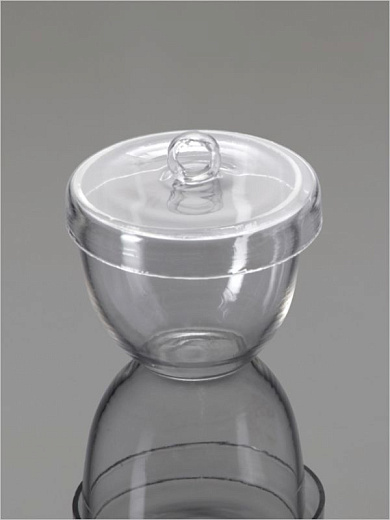 Тигель высокий, 15 мл, кварц, без крышки, 4 шт./уп., Glassco