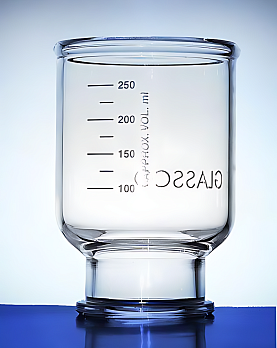 Воронка для фильтрования, диаметр 47 мм, боросиликатное стекло, Glassco, Индия