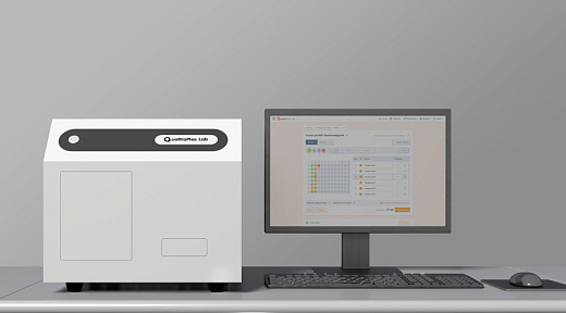 Система мультиплексного анализа биомаркеров QuattroPlex Lab, с компьютером, монитором 24 дюйма, клавиатура, мышь, стартовый набор, Россия