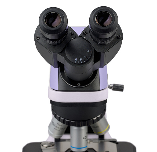 Микроскоп MAGUS Bio 240B, прямой, бинокуляр/тринокуляр, СП, планахромат 4×, 10×, 40×, 100×МИ Фото 10