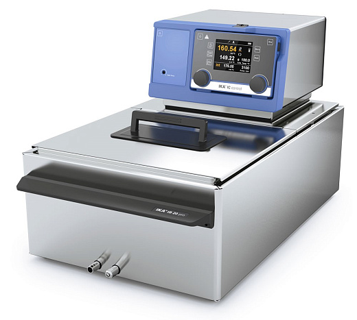 8037200 Термостат жидкостный, до +200 °С, 20 л, ванна из н/ж стали, крышка, IC control pro 20 c, IKA